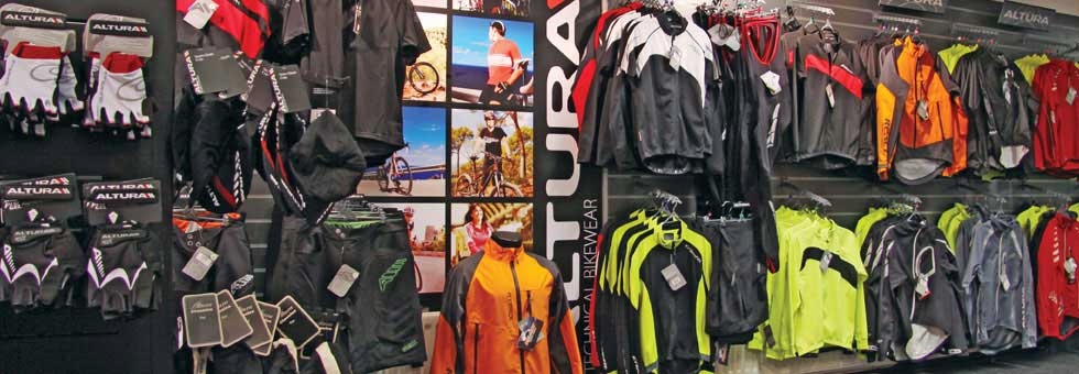 Altura Clothing at Aire Valley Cycles